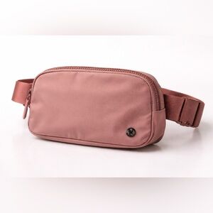 Lululemon Everywhere Belt Bag Mauve Pink Crossbody Waist Bag Athleisure